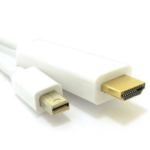 Kenable Mini DisplayPort to HDMI Cable, 0.5m