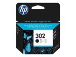 HP 302 Original Black Ink Cartridge, Single Pack