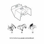 Google Cardboard VR Headset for 3-6 Inch Phones