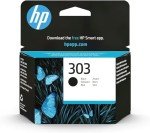 HP 303 Original Black Ink Cartridge, Single Pack
