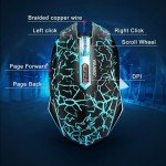 VGUARD RGB Wired Gaming Mouse with Programmable Buttons