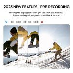 Yolansin 4K Action Camera with 64GB SD Card