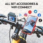 Yolansin 4K Action Camera with 64GB SD Card