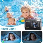 4K Kids Vlogging Camera with 18X Zoom and 64MP