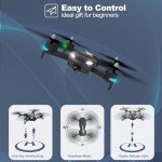 Wipkviey Foldable 1080P HD Drone for All Ages