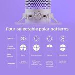 HyperX QuadCast S RGB USB Microphone for PC, PS4, PS5