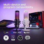 HyperX QuadCast S RGB USB Microphone for PC, PS4, PS5