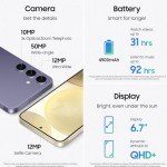 Samsung Galaxy S24+ Smartphone - 12GB RAM, 512GB Storage