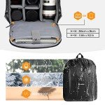 TARION Waterproof DSLR Camera Backpack with Laptop Compartment