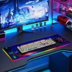 RGB Wireless Charging Gaming Mouse Pad - Extra Large