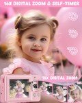 1080P FHD 44MP Rechargeable Kids Digital Camera