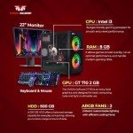 Veno Scorp Budget Gaming PC Bundle with 22” Monitor