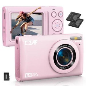 4K Digital Camera for Kids and Teens