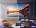 WiFi 6 Bluetooth Full HD Portable Projector
