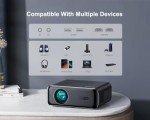 WiFi 6 Bluetooth Full HD Portable Projector