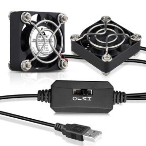 GDSTIME 2-Pack 40mm USB Quiet Fans