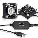 GDSTIME 2-Pack 40mm USB Quiet Fans