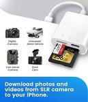 Oyuiasle SD Card Reader for iPhone and iPad