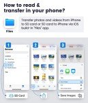 Oyuiasle SD Card Reader for iPhone and iPad