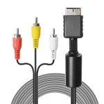 TENINYU 6FT RCA Audio Video Cable for Consoles