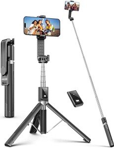 ANXRE 50'' Selfie Stick Tripod with Remote