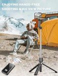 ANXRE 50'' Selfie Stick Tripod with Remote