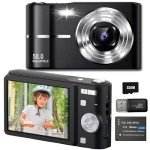 1080P Compact Digital Camera for Kids 6-16