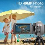 4K Video Camera for Vlogging with Accessories