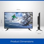 Cello 50" 4K Smart TV with Streaming Apps