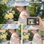 1080P Compact Digital Camera for Kids 6-16