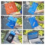 Reflective 20" Drone Landing Pad for Night Use