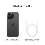 Apple iPhone 15 Pro Max 256GB - Black Titanium