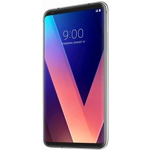 LG V30 64GB Cloud Silver Smartphone with OLED Display
