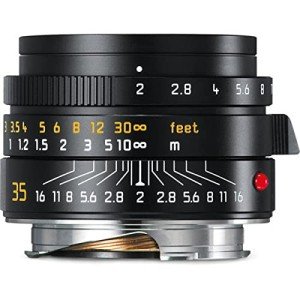 Leica 35mm f/2 Summicron M Lens - Black