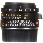 Leica 35mm f/2 Summicron M Lens - Black
