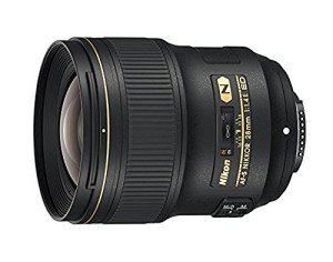 Nikon AF-S Nikkor 28mm f/1.4 Lens - Black