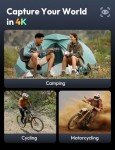 BOTSLAB 4K Waterproof Action Camera with 64GB Card