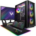 Vibox VI-42 Gaming PC Bundle with Monitor