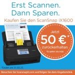 ScanSnap iX1600 WiFi Document Scanner with Touchscreen