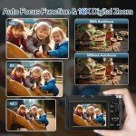 4K 48MP Autofocus Digital Camera with Flip Screen