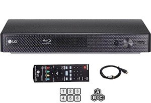 LG BP-250 Multi Region Blu-ray Player & HDMI Bundle