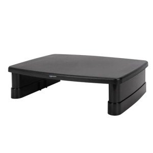 Adjustable Monitor Riser Stand for Neck Relief