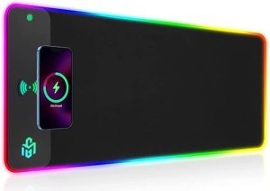 RGB Wireless Charging Gaming Mouse Pad - 15W