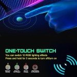 RGB Wireless Charging Gaming Mouse Pad - 15W