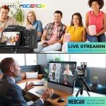 NBD 64MP 4K Vlogging Camera with Accessories