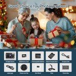 4K 48MP Autofocus Digital Camera with Flip Screen
