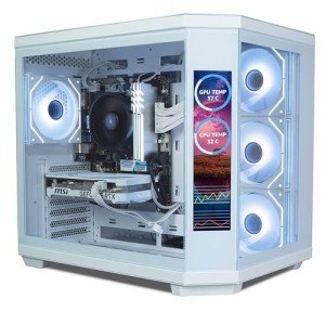 IONZ Gaming PC: Ryzen 5, RTX 4060, 16GB RAM