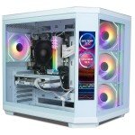 IONZ Gaming PC: Ryzen 5, RTX 4060, 16GB RAM