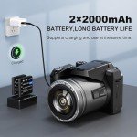 NBD 64MP 4K Vlogging Camera with Accessories