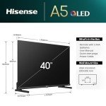 Hisense 40" Full HD QLED Smart TV 2024